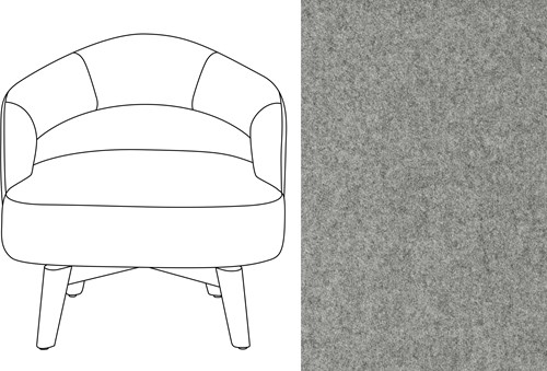 Mercer Swivel Chair Facet 1000
