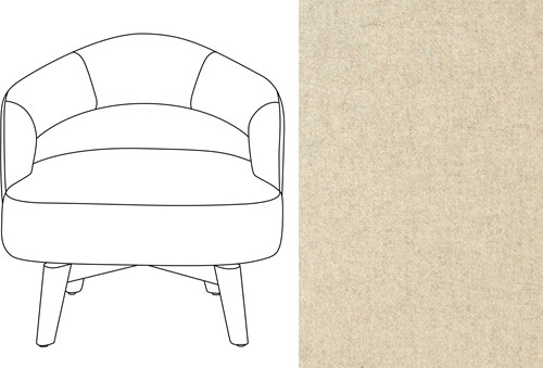 Mercer Swivel Chair Facet 1037
