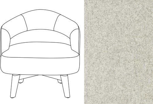 Mercer Swivel Chair Facet 40