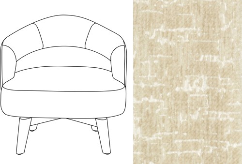 Mercer Swivel Chair Island 102