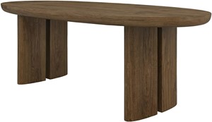 Durban Oval Dining Table Affogato Versmissen