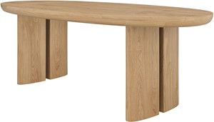 Durban Oval Dining Table Natural Versmissen