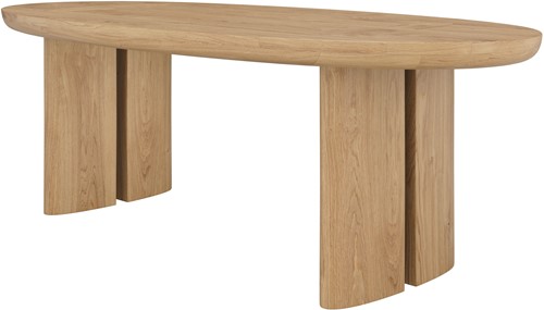 Durban Oval Dining Table Natural