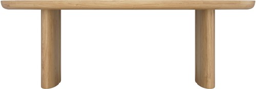 Durban Oval Dining Table Natural-2