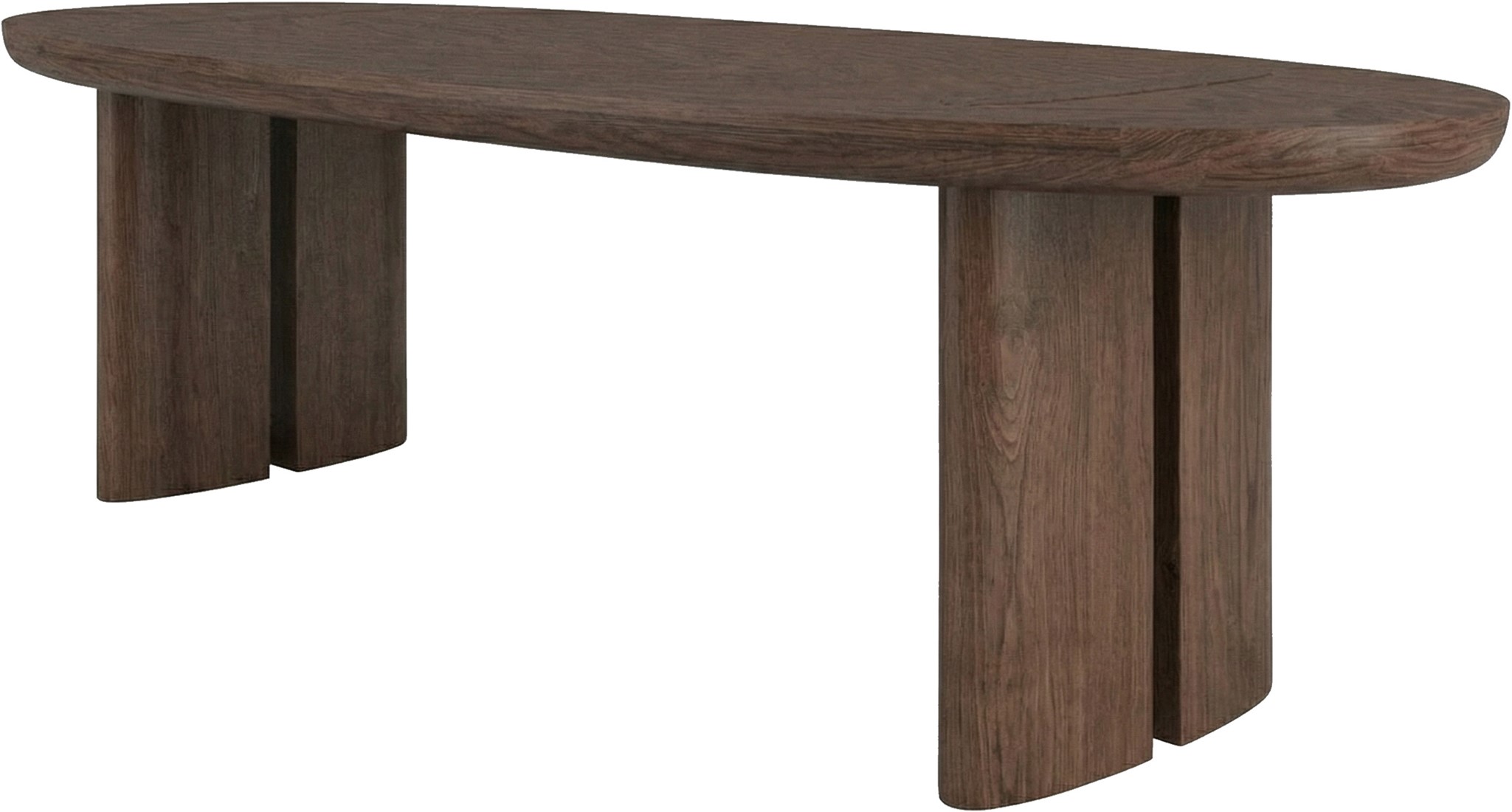 Durban Oval Dining Table Ash Grey Versmissen