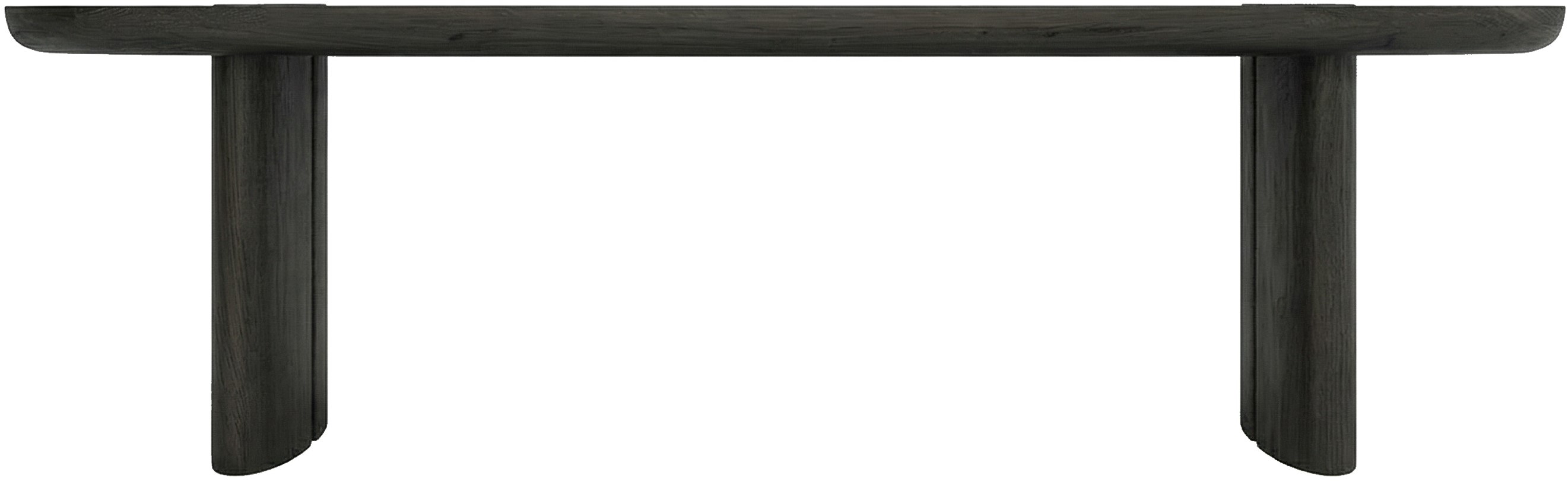 Durban Oval Dining Table Black Versmissen