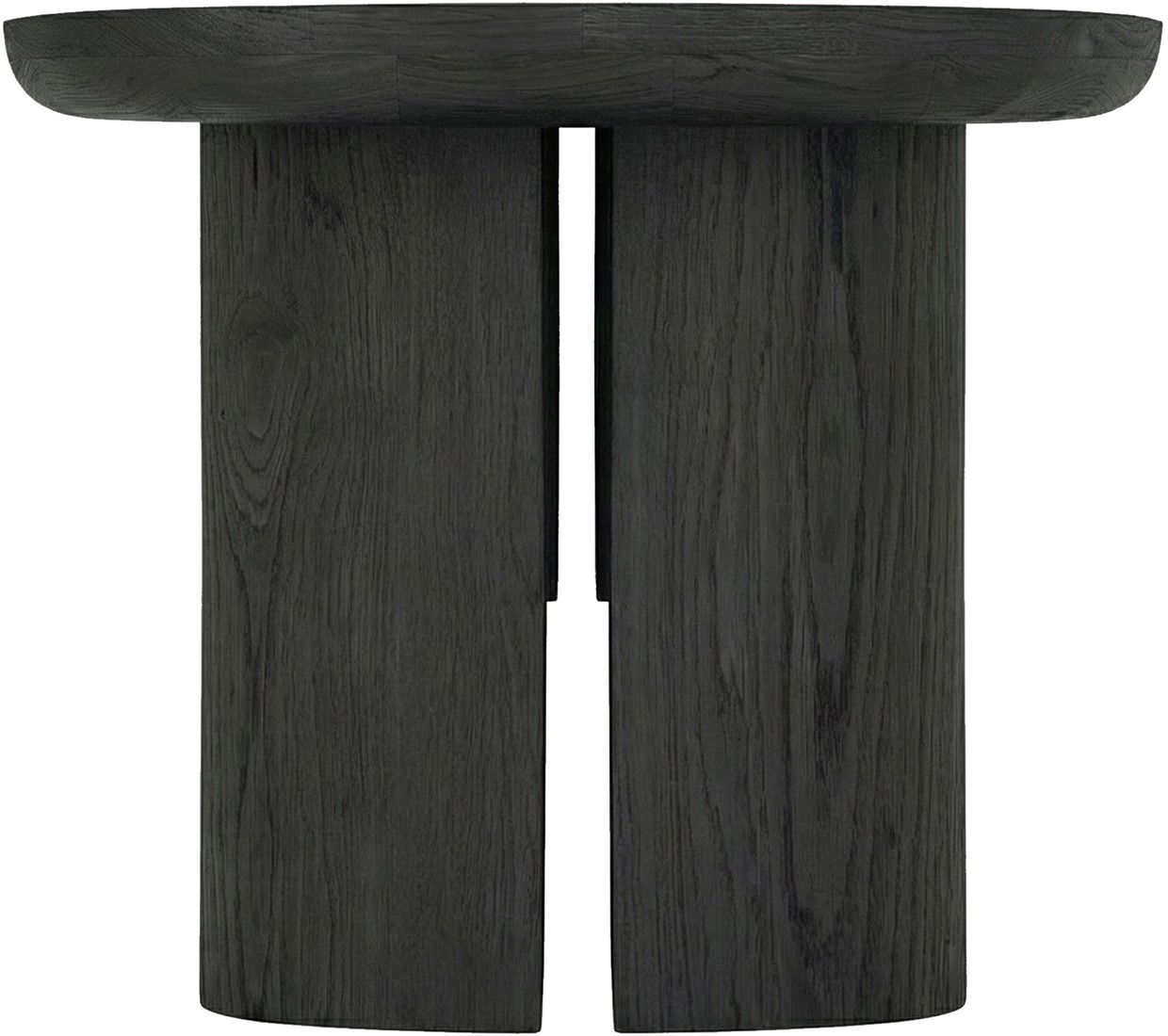 Durban Oval Dining Table Black Versmissen