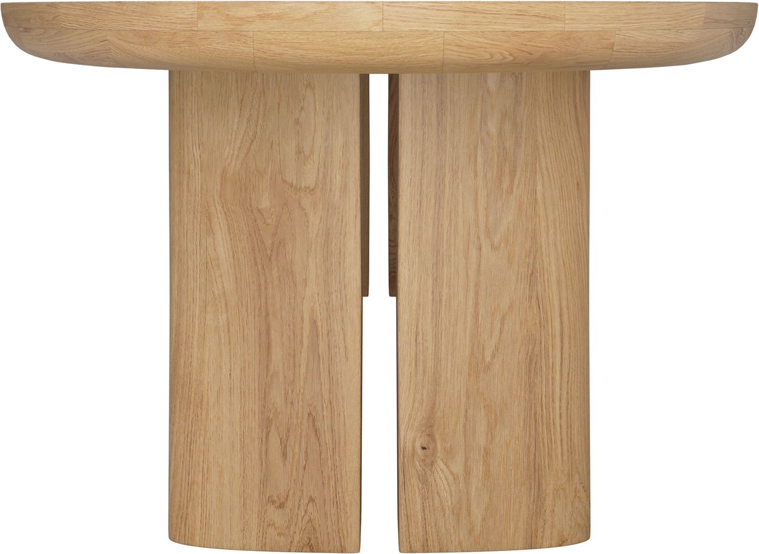 Durban Oval Dining Table Natural Versmissen