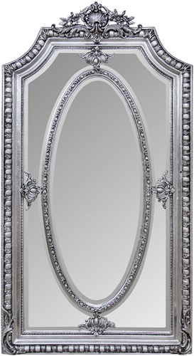Baroque Mirror Silver