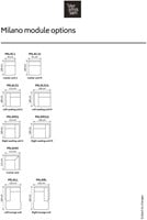 Milano Left Seating Unit S Trondheim 505-1