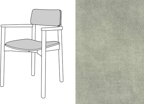 Mine Armchair Uph. Adore 149