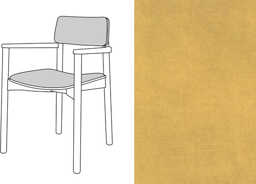 Mine Armchair Uph. Adore 170