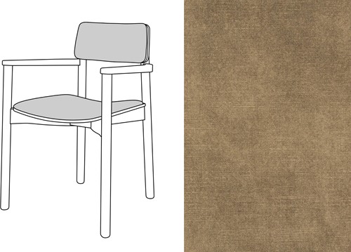 Mine Armchair Uph. Adore 211