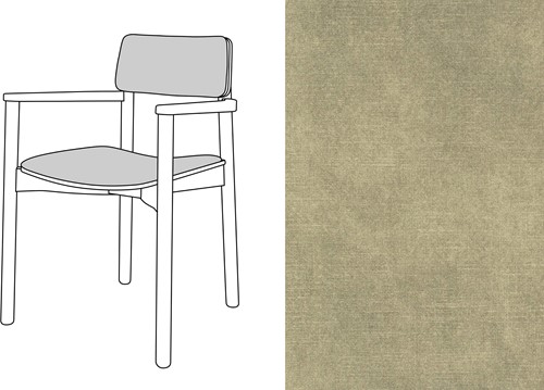 Mine Armchair Uph. Adore 214