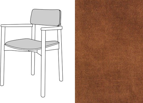 Mine Armchair Uph. Adore 96