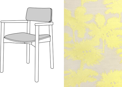 Mine Armchair Uph. Be Bop A Lula 005
