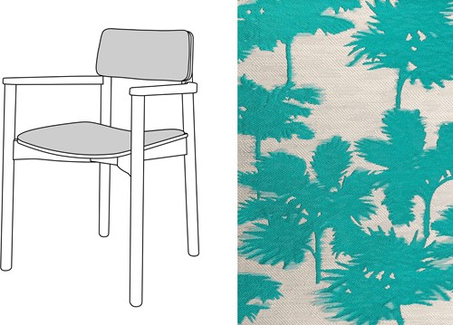 Mine Armchair Uph. Be Bop A Lula 008