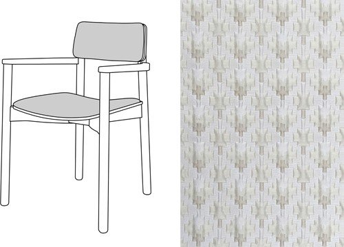Mine Armchair Uph. Coriandoli 006