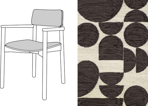 Mine Armchair Uph. Dunes 007
