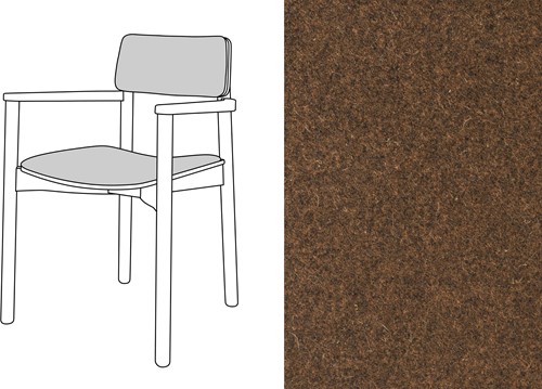 Mine Armchair Uph. Facet 29