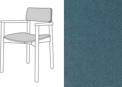 Mine Armchair Uph. Facet 56