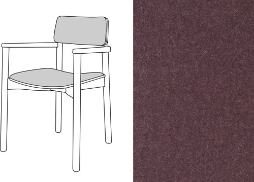 Mine Armchair Uph. Facet 78