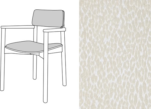 Mine Armchair Uph. Magma 07