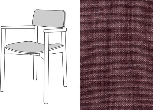 Mine Armchair Uph. Rave Winetasting (880)