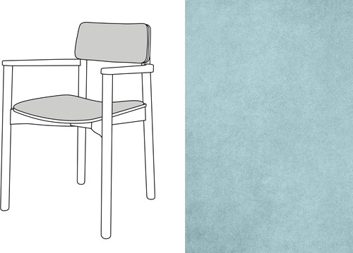 Mine Armchair Uph. Velour 063