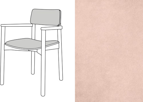Mine Armchair Uph. Velour 081