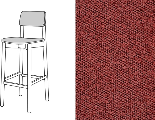 Mine Bar Chair Uph. Trondheim 202