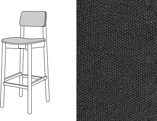Mine Bar Chair Uph. Trondheim 806