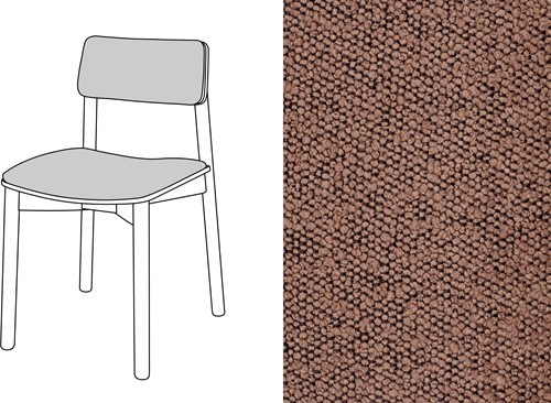 Mine Dining Chair Uph. Trondheim 104