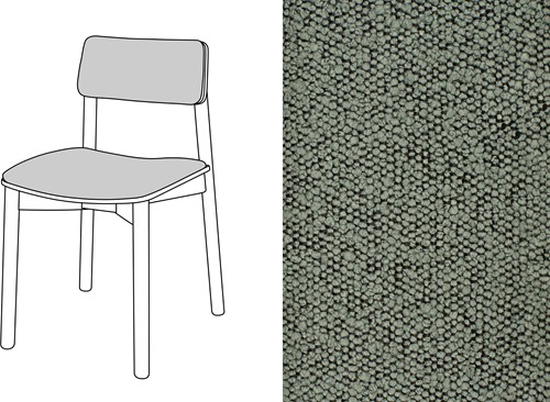 Mine Dining Chair Uph. Trondheim 505