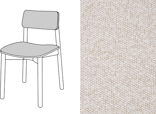 Mine Dining Chair Uph. Trondheim 913