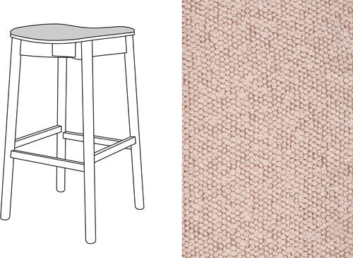 Mine Bar Stool Uph. Trondheim 707