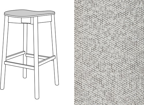 Mine Bar Stool Uph. Trondheim 805