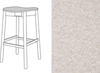 Mine Bar Stool Uph. Trondheim 913