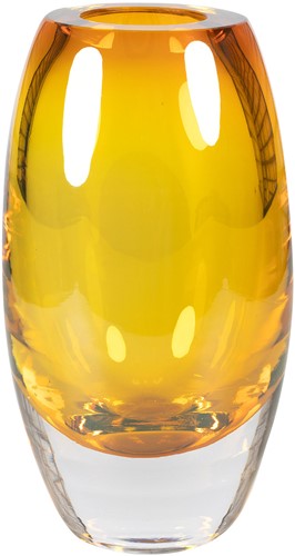 Glass Bullit Vase M Amber *