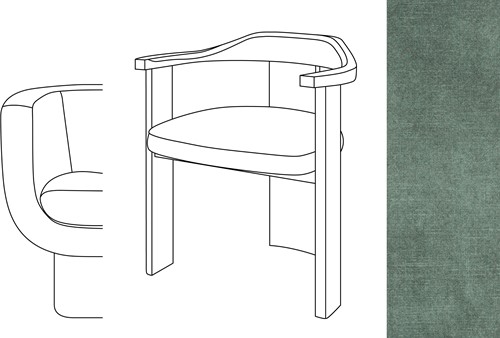 Noble Armchair Adore 158