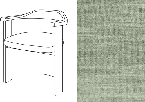 Noble Armchair Avignon Bleachy Green (325)