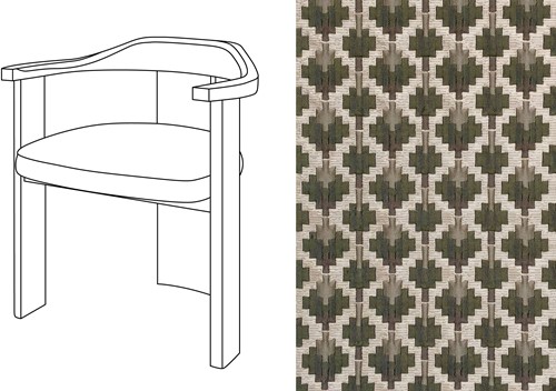 Noble Armchair Coriandoli 005