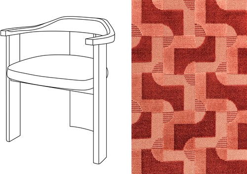 Noble Armchair Mosaik 004
