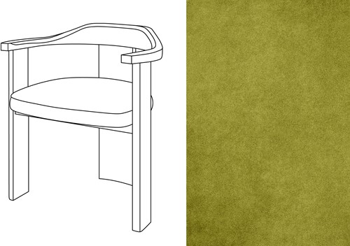 Noble Armchair Velour 002