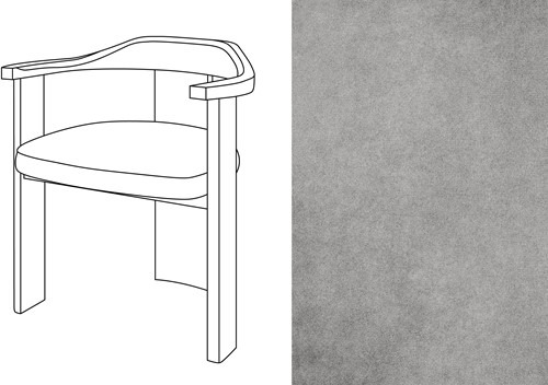 Noble Armchair Velour 009