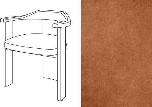 Noble Armchair Velour 012