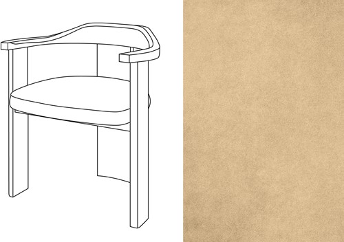 Noble Armchair Velour 030