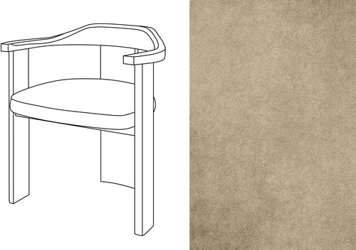 Noble Armchair Velour 032
