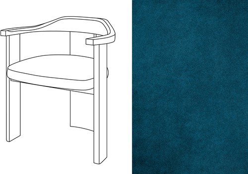 Noble Armchair Velour 067