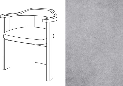 Noble Armchair Velour 080